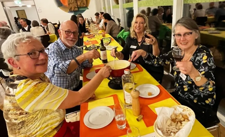 Fondue-Essen