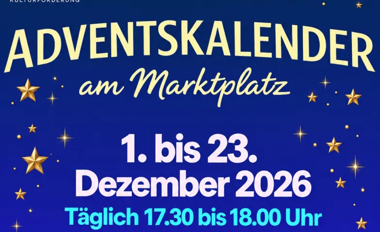 Adventskalender am Marktplatz - Canta Gaudio