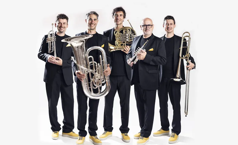 Ensemble de 5 cuivres, Thibaut Duret, orgue