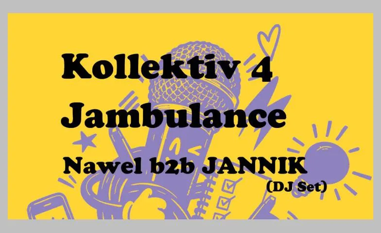 Jambulance GR - Kollektiv 4 TG - Nawel b2b Jannik TG DJSet
