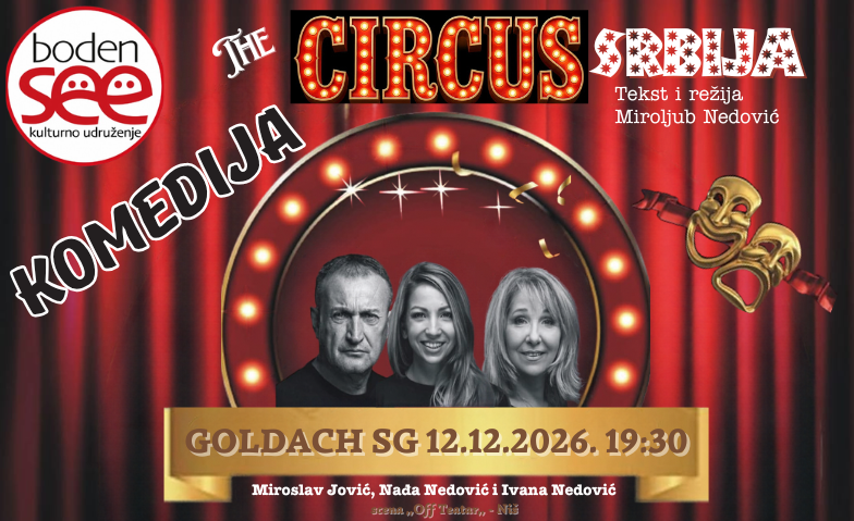 "Cirkus SRBIJA" Luda komedija