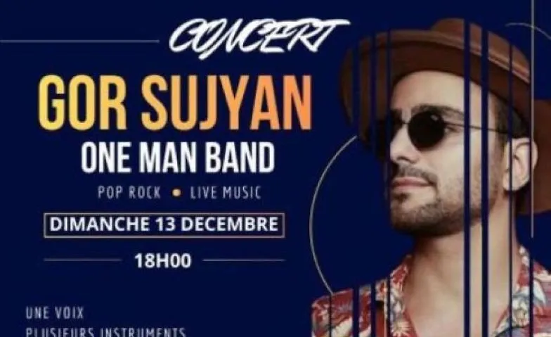 Concert Gor Sujyan - One man band