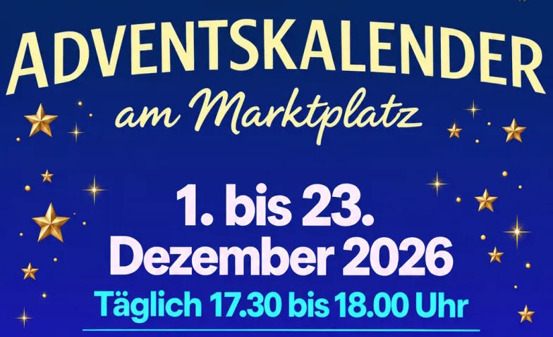 Adventskalender am Marktplatz - Vortrag Museum Grenchen