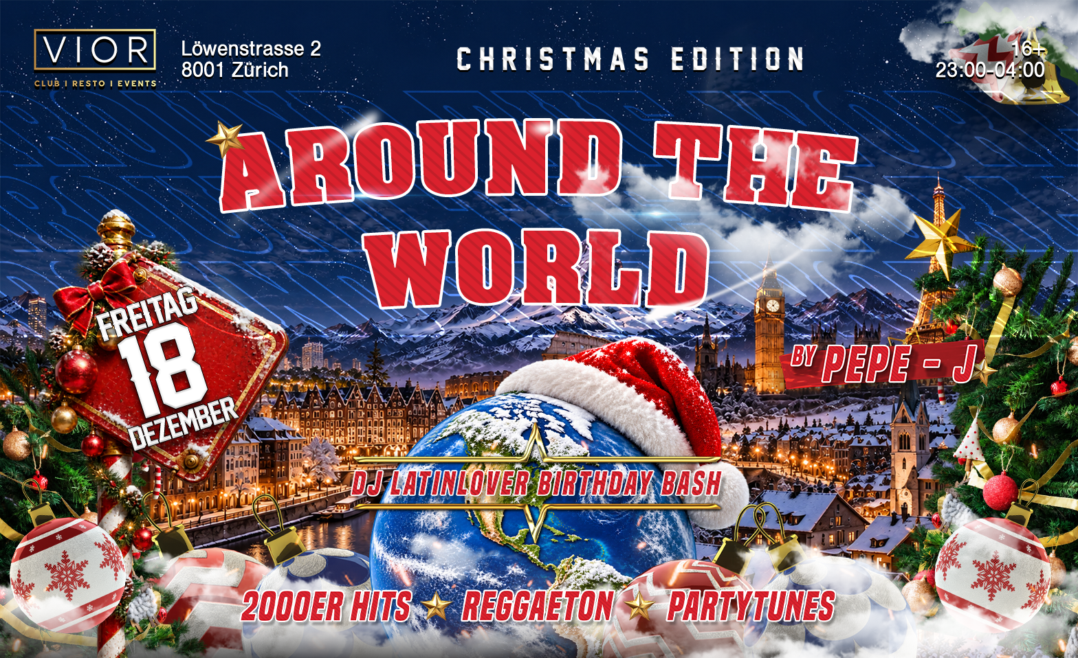 AROUND THE WORLD - CHRISTMAS EDITION (+16)