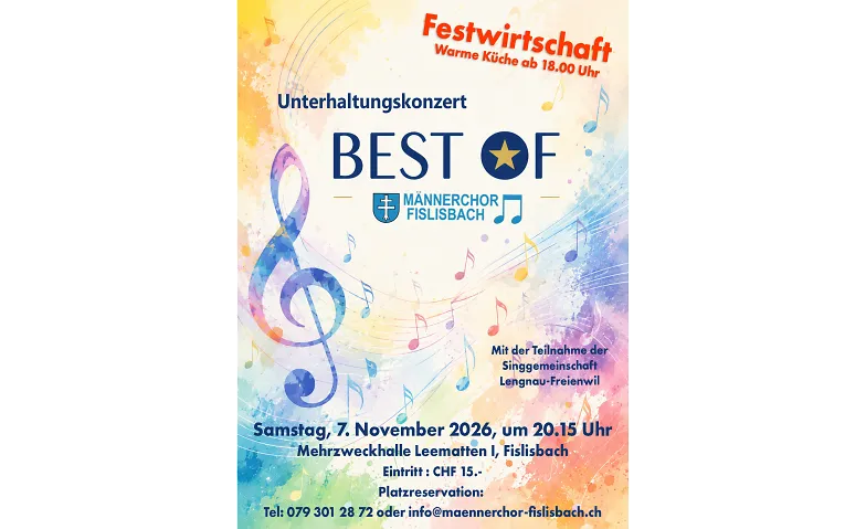 Männerchor Unterhaltungskonzert