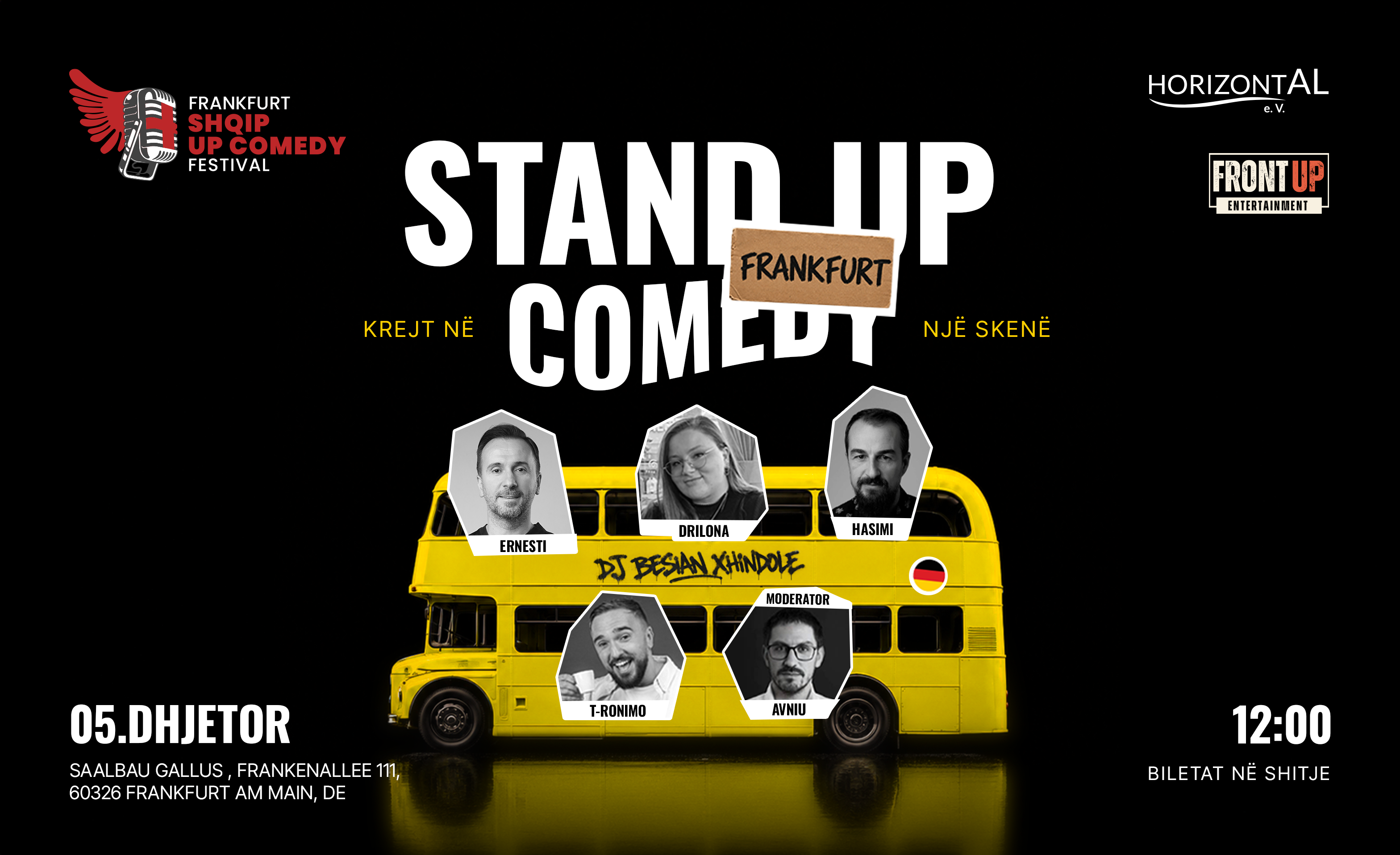 Shqip Up Comedy Festival - Frankfurt Edition