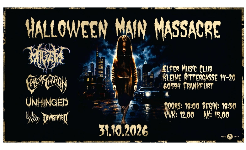 Halloween Main Massacre – Frankfurt 2026