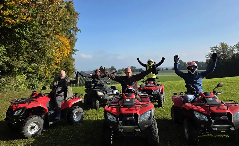 Zweistündige Quad-Tour durch die Ostschweiz
