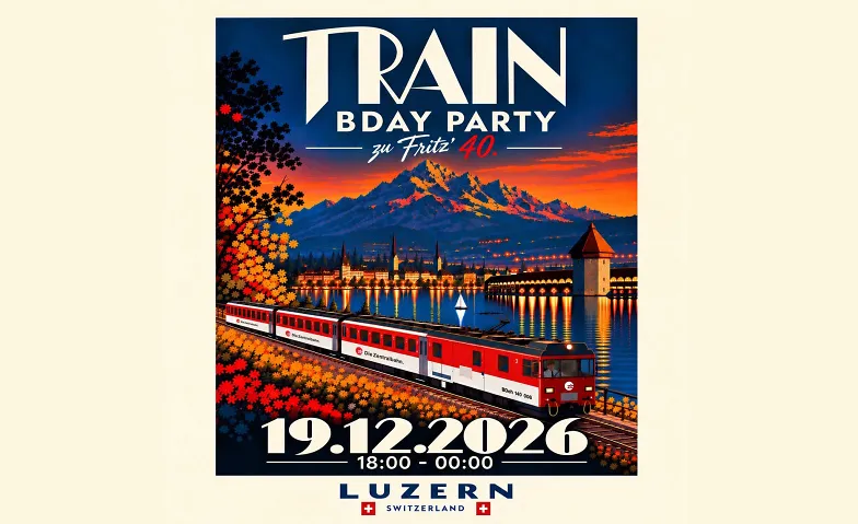 TRAIN Birthday Party zu Fritz' 40. Geburtsag