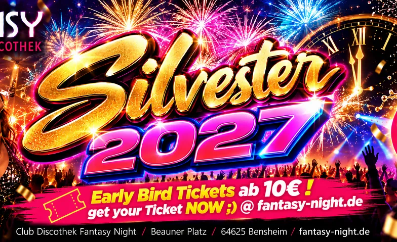 Silvester Dance 2027 **** Tanze mit uns ins Neujahr ****