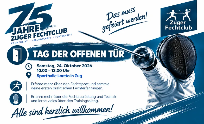 Tag der offenen Tür beim Zuger Fechtclub