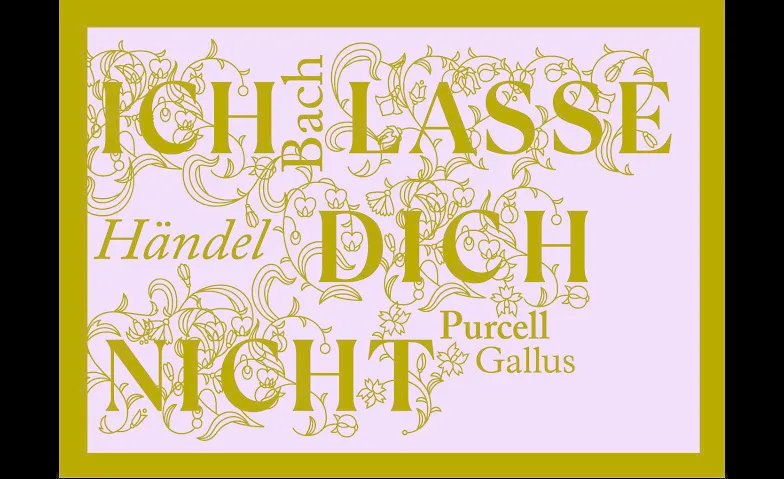 ICH LASSE DICH NICHT