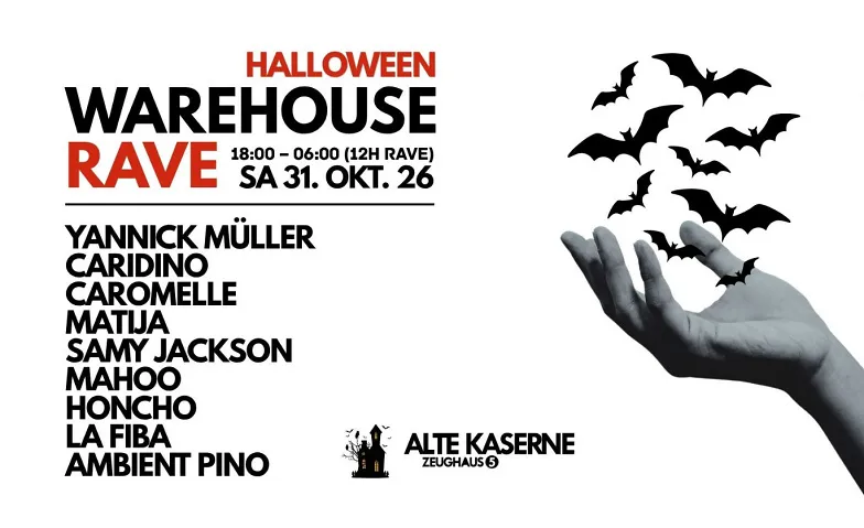 Secret Garden Music - Halloween Warehouse Rave