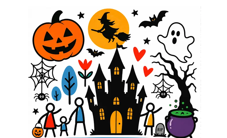 Halloween Kinderparty - 3 bis 6 Jahre