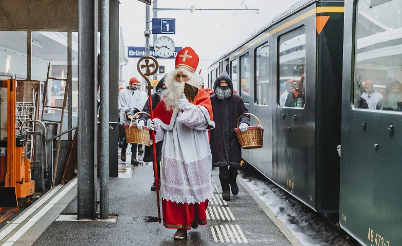 Samichlausfahrt Zentralbahn - Maria Rickenbach