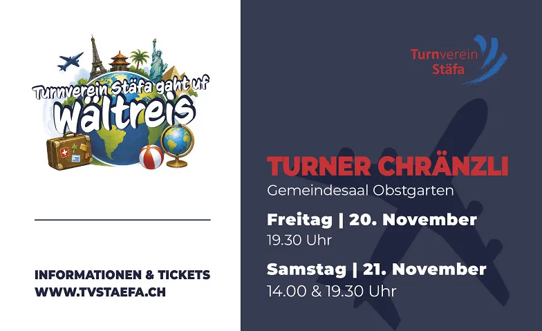 Turnerchränzli TV Stäfa 2026, Samstag Nachmittag