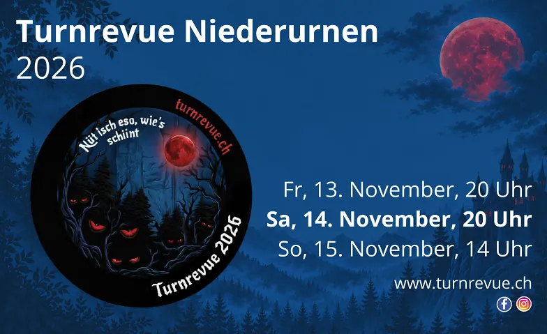 Turnrevue Niederurnen «Nüt isch eso, wie's schiint»