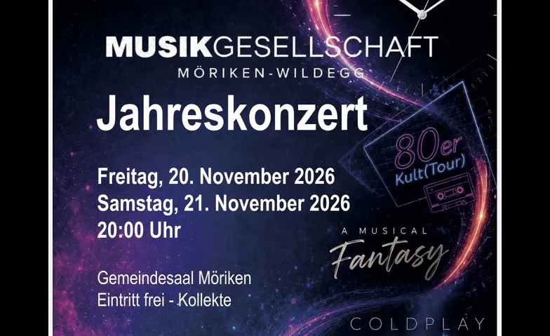 Jahreskonzert Musikgesellschaft Möriken-Wildegg