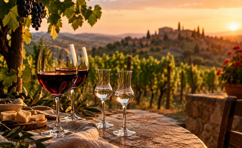 Italienischer Abend - Genussreise mit Wein und Grappa