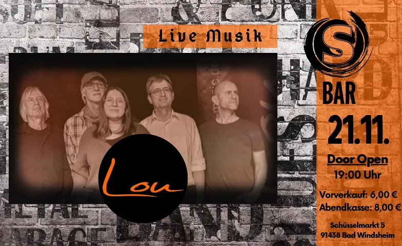 S BAR Live Musik feat. LOU