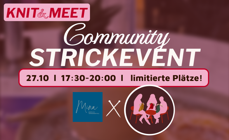KNIT&MEET Community Strickevent