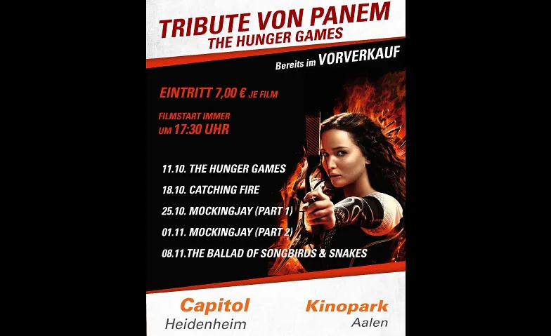 Die Tribute von Panem - The Ballad of Songbirds & Snakes