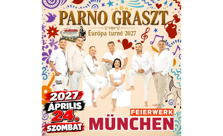 PARNO GRASZT KONCERT - MÜNCHEN