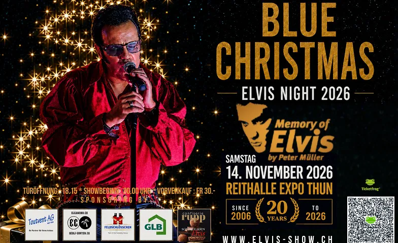 Blue Christmas Elvis Night 2026         SINCE 2006