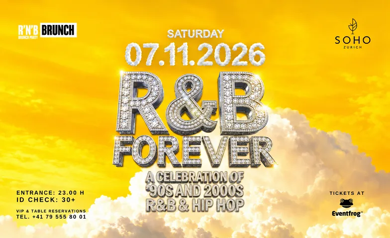 R&B FOREVER - RNB & SLOWJAMS PARTY!