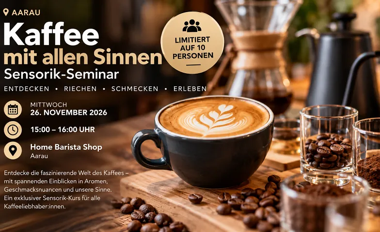 Kaffee mit allen Sinnen – Sensorik-Seminar