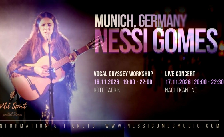 Nessi Gomes Vocal Odyssey Workshop München