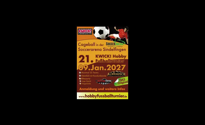 21. KWICK! Hobby-Fußballturnier