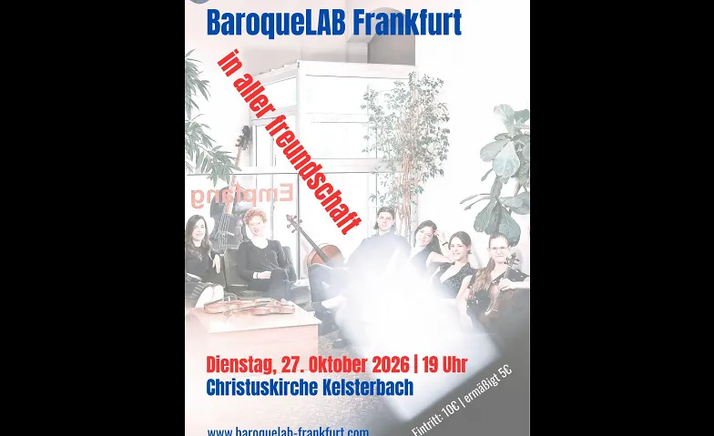 In aller Freundschaft - BaroqueLAB Frankfurt