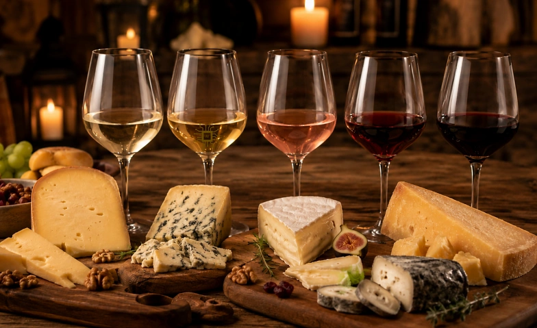 Wein und Käse