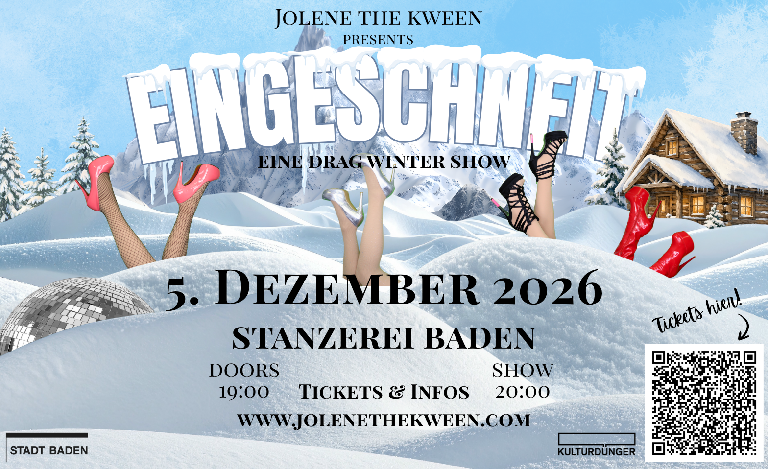 Eingeschneit - Eine Drag Winter Show