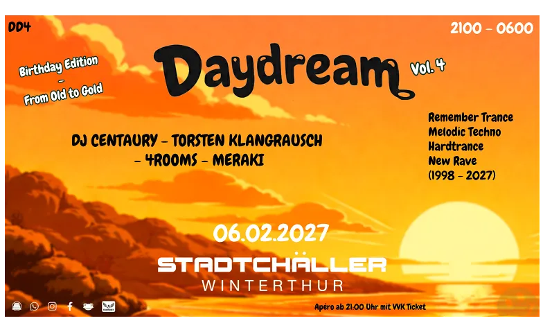 Daydream Vol. 4 - Birthday Edition - From old to gold