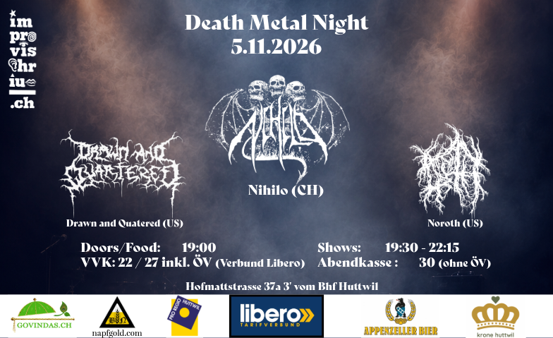 Death Metal Night Huttwil