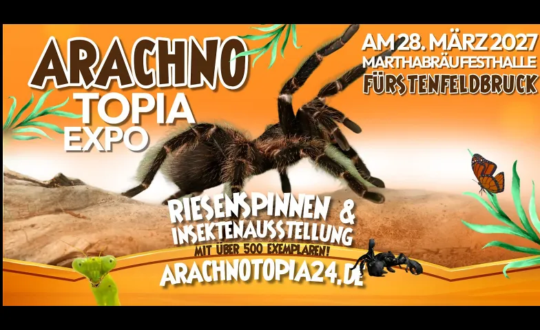 Riesenspinnen & Insektenausstellung Fürstenfeldbruck