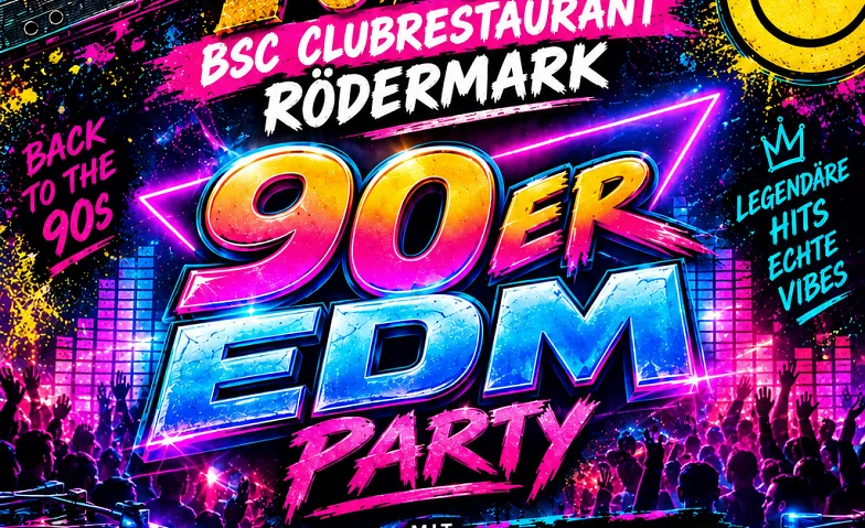 90er EDM Party Trance & Techno