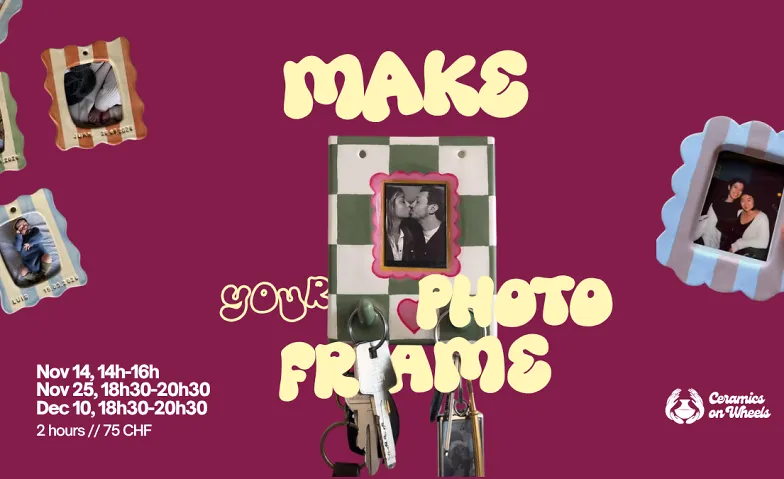 Make Your Photo Frame - Pottery Workshop