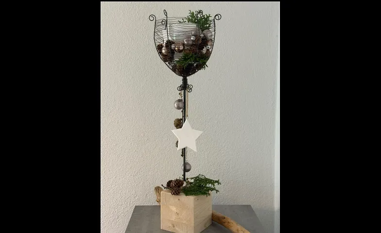 Kreativworkshop: Drahtkorb gestalten