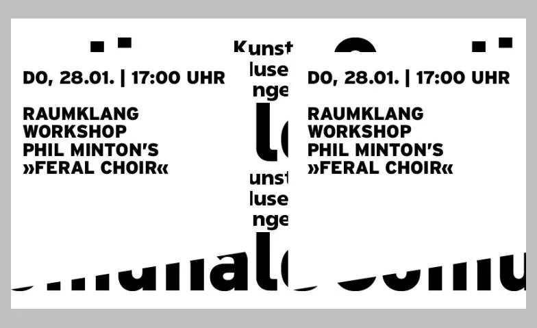 Raumklang Workshop - Feral Choir
