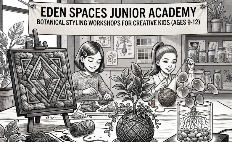 Botanische Styling-Workshops für kreative Teens (ca. 9–12 J)