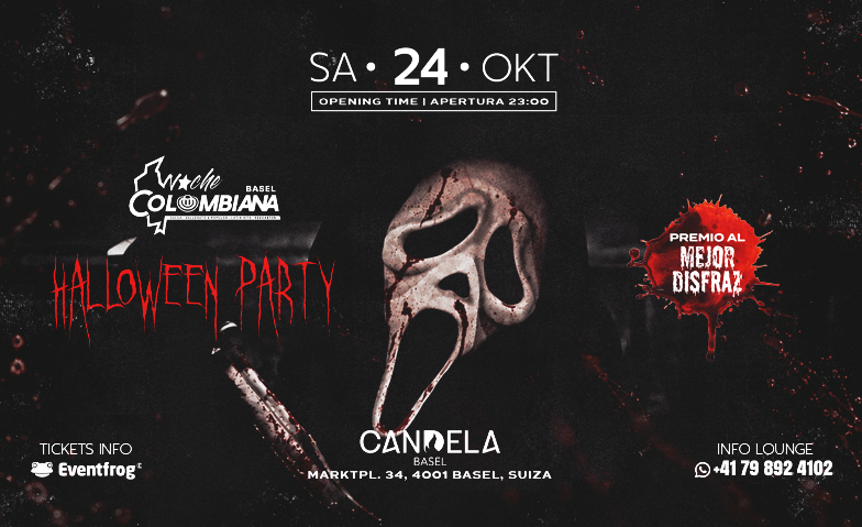 NOCHE COLOMBIANA BASEL (Halloween)