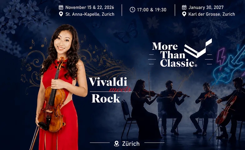 19:30 Vivaldi meets Rock - Vier Jahreszeiten & Rockklassiker