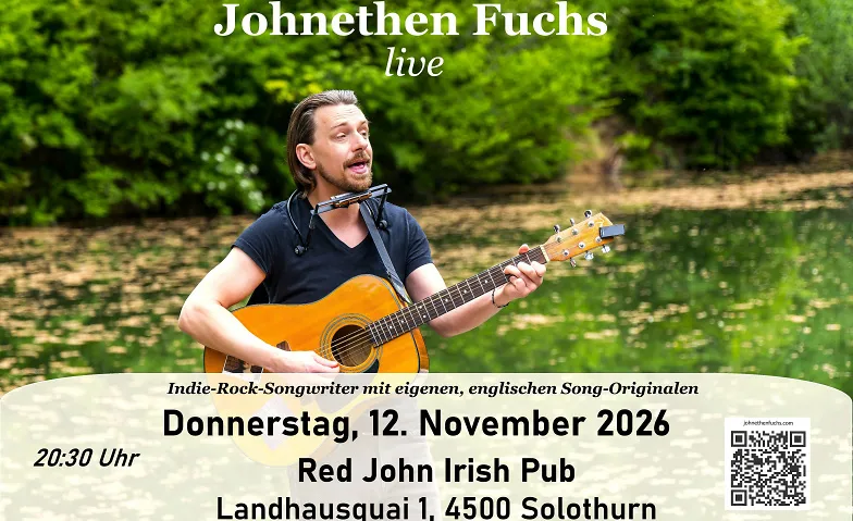 Johnethen Fuchs live im Red John Irish Pub, Solothurn