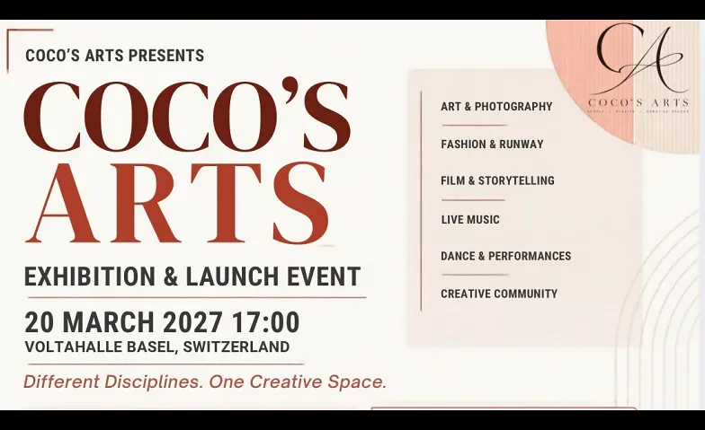 COCO’S ARTS — EXHIBITION & LAUNCH EVENT 2027