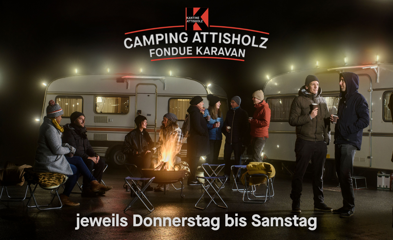 Fondue Karavan in der Kantine-Attisholz