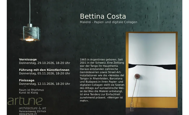 artune - Ausstellung Oktober / November 2026