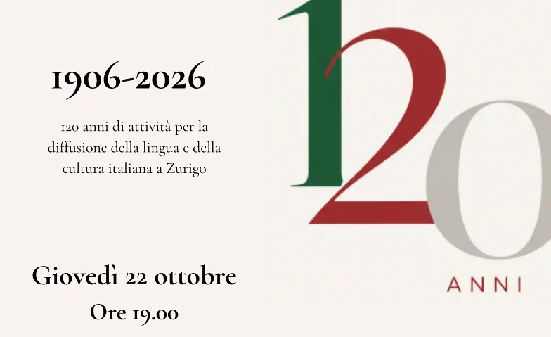 Festa per i 120 anni della Dante Alighieri Zurigo
